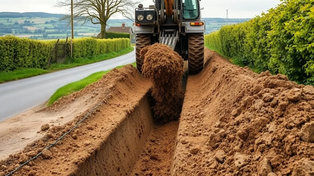 Chain Trenching in Aylesford | Fast, Clean Trench Excavation